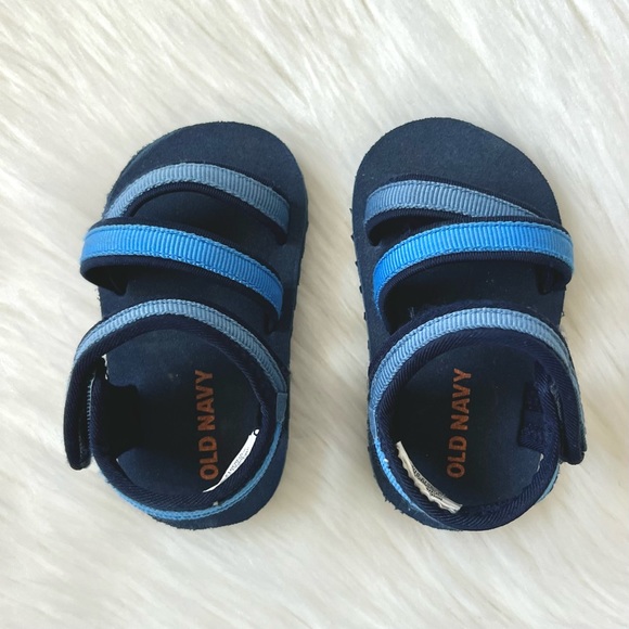 (❄️3/$24) Blue Baby Boy Sandals - Picture 4 of 7